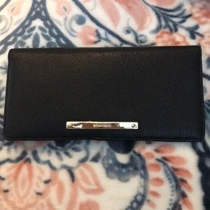 Brahmin Black Soft Leather Wallet Great Condition